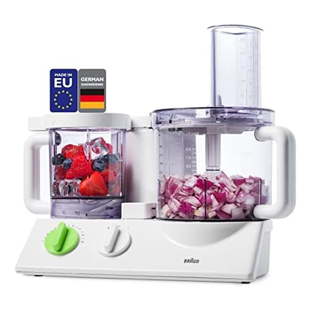 BRAUN TRIBUTE COLLECTION CHOPPER FP 3010 WH GERMAN TECHNOLOGY 4