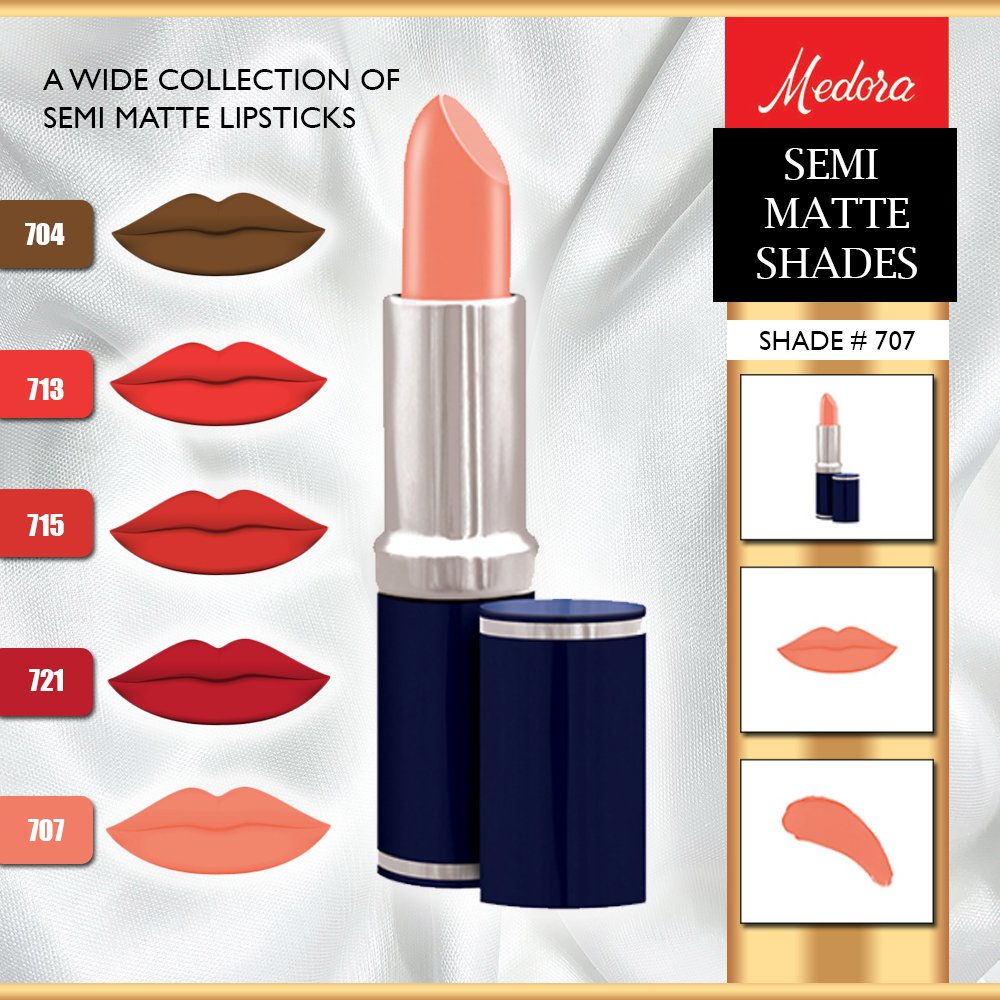 Semi Matte Lipstick 707