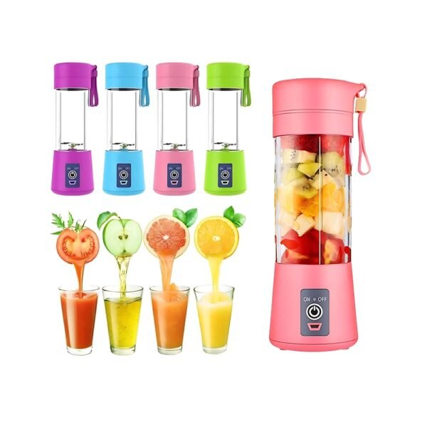 Portable and Rechargeable Battery Juicer Blender HM03